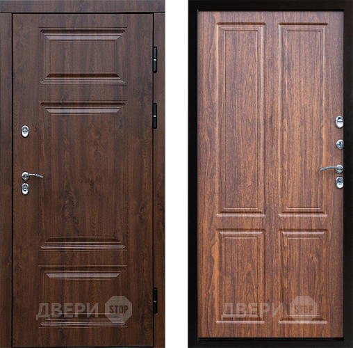 Входная металлическая Дверь Престиж TERMO с терморазрывом Премиум Орех Премиум Орех светлый в Жуковский