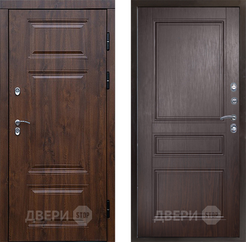 Входная металлическая Дверь Престиж TERMO с терморазрывом Премиум Орех Классика Венге в Жуковский