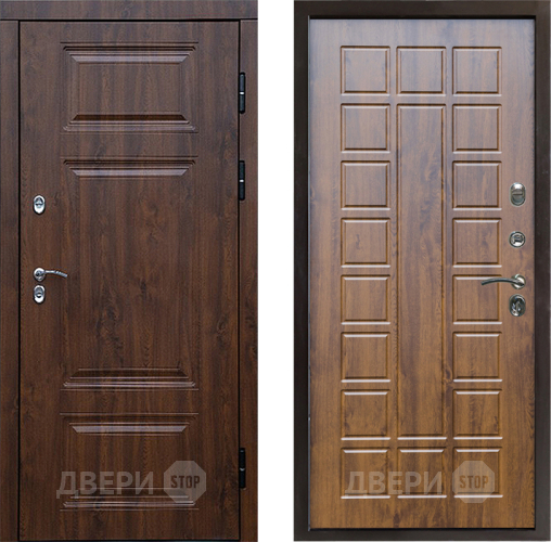 Входная металлическая Дверь Престиж TERMO с терморазрывом Премиум Орех Престиж Дуб в Жуковский