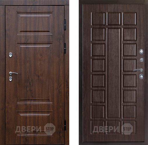 Входная металлическая Дверь Престиж TERMO с терморазрывом Премиум Орех Престиж Венге в Жуковский