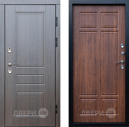 Дверь Престиж TERMO с терморазрывом Классика Премиум Орех темный в Жуковский