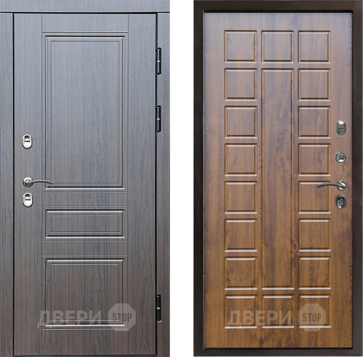 Входная металлическая Дверь Престиж TERMO с терморазрывом Классика Престиж Дуб в Жуковский