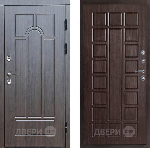 Входная металлическая Дверь Престиж TERMO с терморазрывом Арка Престиж Венге в Жуковский