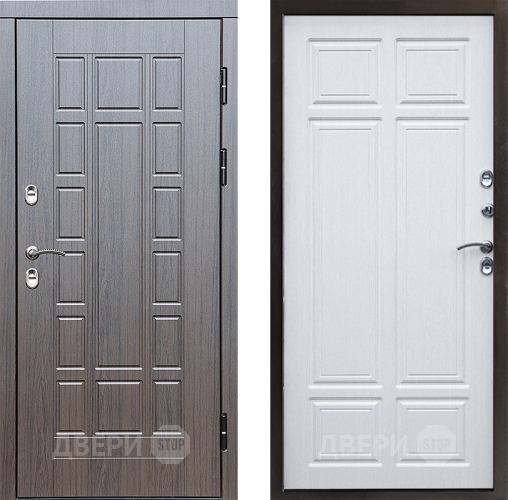 Входная металлическая Дверь Престиж TERMO с терморазрывом Престиж Премиум Лиственница белая в Жуковский