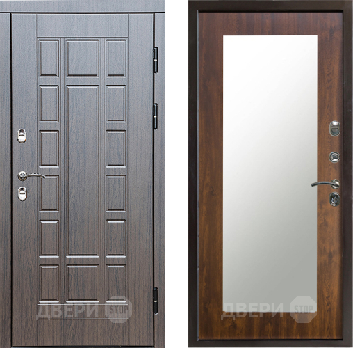 Дверь Престиж TERMO с терморазрывом Престиж Зеркало пастораль Дуб в Жуковский