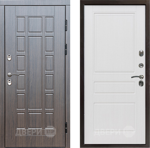 Входная металлическая Дверь Престиж TERMO с терморазрывом Престиж Классика Белое дерево в Жуковский