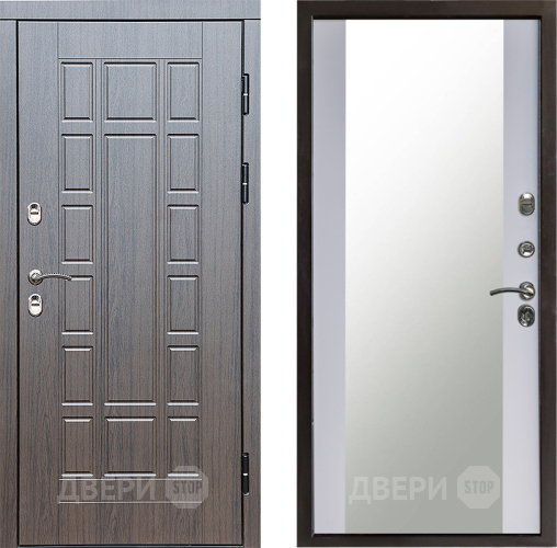 Дверь Престиж TERMO с терморазрывом Престиж Зеркало Белый софт в Жуковский