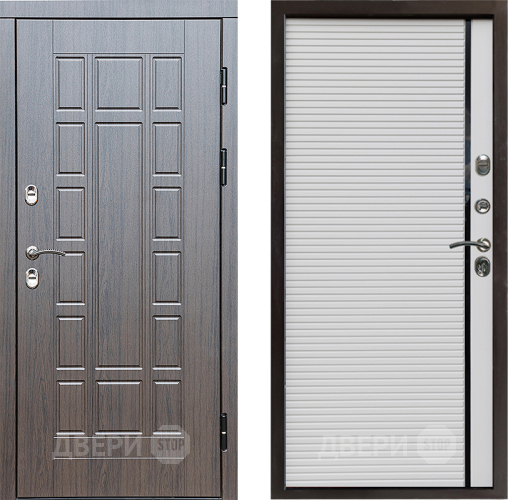 Входная металлическая Дверь Престиж TERMO с терморазрывом Престиж Porte Белый в Жуковский