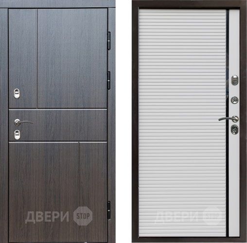 Входная металлическая Дверь Престиж TERMO с терморазрывом Горизонт Венге Porte Белый в Жуковский