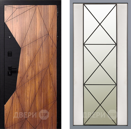 Дверь Заводские двери Морра Зеркало Перфекто Структурное дерево в Жуковский
