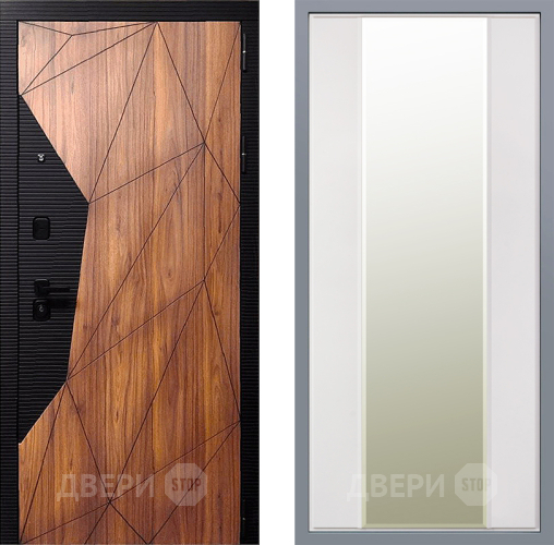 Дверь Заводские двери Морра Зеркало Макси Белый матовый в Жуковский