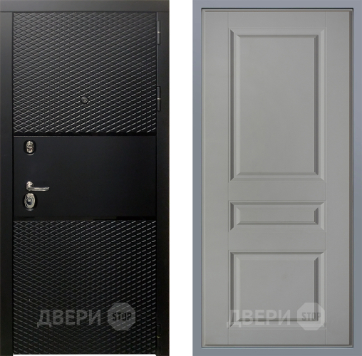 Дверь Заводские двери Тефлон Стокгольм Грей софт в Жуковский