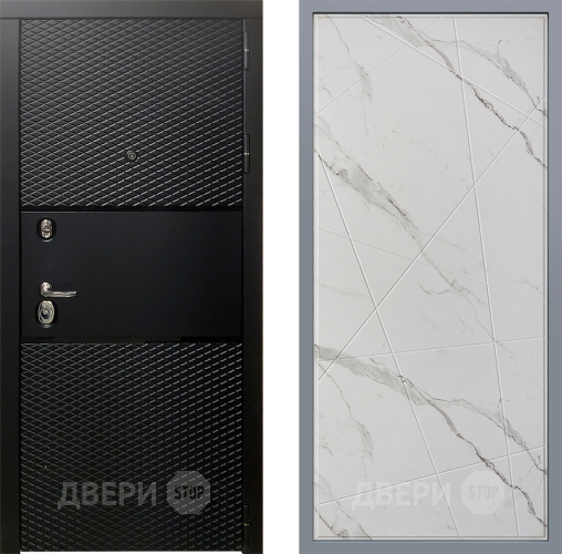 Дверь Заводские двери Тефлон Флитта Мрамор белый в Жуковский