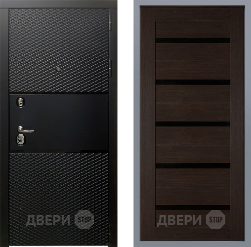 Дверь Заводские двери Тефлон СБ-1 орех тисненый в Жуковский