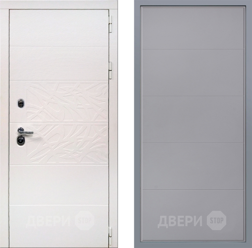 Дверь Заводские двери Дэко Вайт Тривия Грей софт в Жуковский