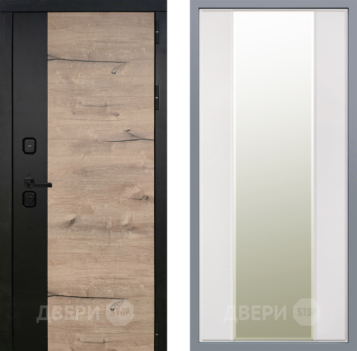 Дверь Заводские двери Ларте Зеркало Макси Белый матовый в Жуковский