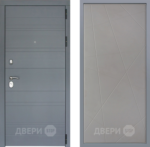 Дверь Заводские двери Лира Софт графит Флитта Грей софт в Жуковский