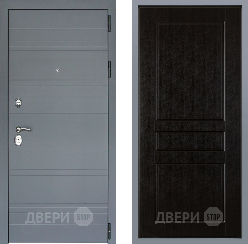 Дверь Заводские двери Лира Софт графит К-2 Венге в Жуковский