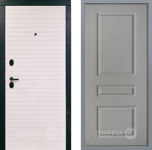 Дверь Заводские двери Сохо Стокгольм Грей софт в Жуковский