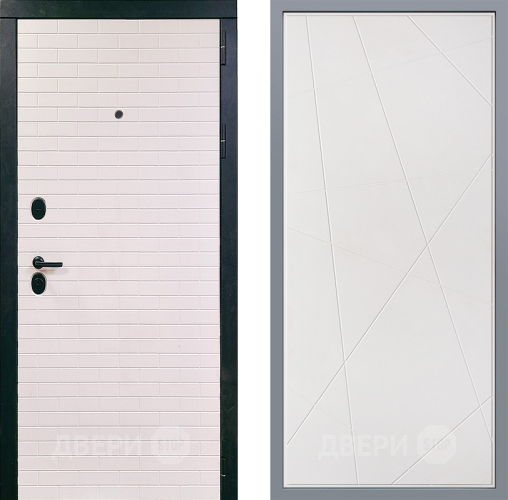 Дверь Заводские двери Сохо Флитта Белый софт в Жуковский