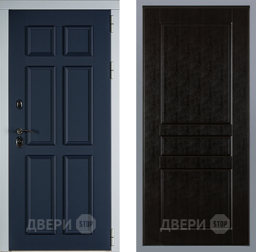 Дверь Заводские двери Стокгольм К-2 Венге в Жуковский