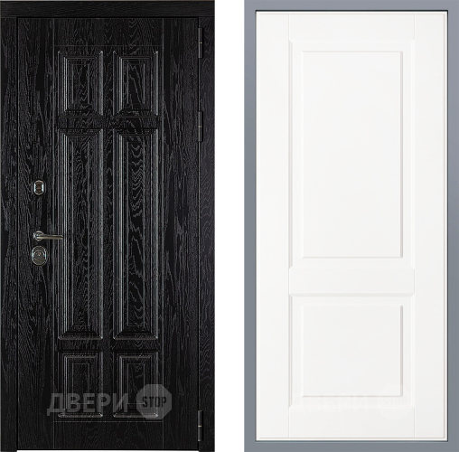 Дверь Заводские двери Мюнхен Доррен Белый софт в Жуковский