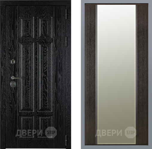 Дверь Заводские двери Мюнхен Зеркало Макси Венге в Жуковский