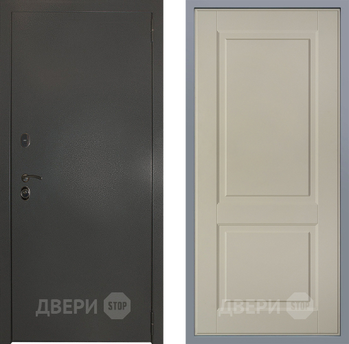 Дверь Заводские двери Эталон 3к антик серебро Доррен Шампань в Жуковский