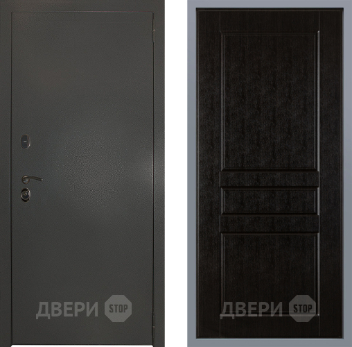 Дверь Заводские двери Эталон 3к антик серебро К-2 Венге в Жуковский
