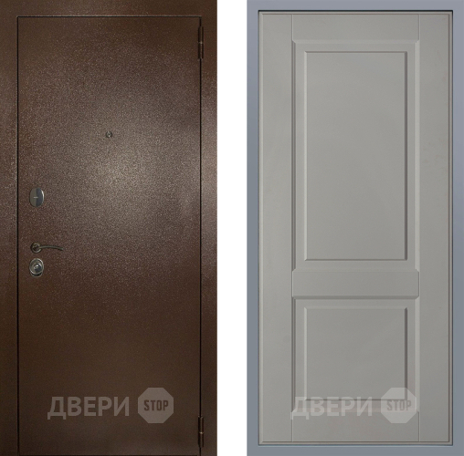 Дверь Заводские двери Эталон 3к антик медь Доррен Грей софт в Жуковский