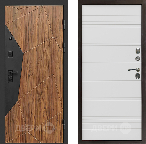 Входная металлическая Дверь Престиж Avangard Line Белый в Жуковский