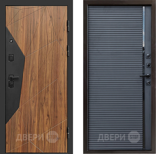 Входная металлическая Дверь Престиж Avangard Porte Черный кварц в Жуковский