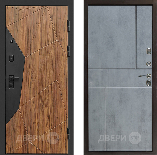 Входная металлическая Дверь Престиж Avangard Горизонт Бетон темный в Жуковский