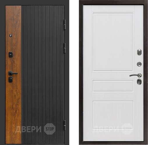 Входная металлическая Дверь Престиж Prestizh Классика Белое дерево в Жуковский