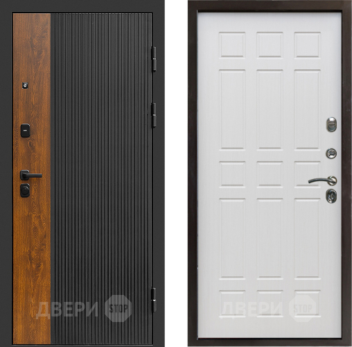 Входная металлическая Дверь Престиж Prestizh Спарта Лиственница белая в Жуковский