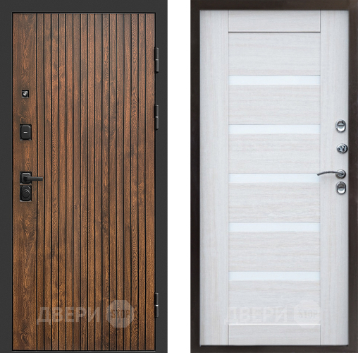 Входная металлическая Дверь Престиж Tvist Царга Лиственница белая в Жуковский