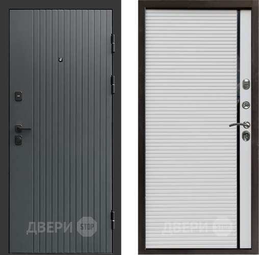 Входная металлическая Дверь Престиж Tvist Grey Porte Белый в Жуковский