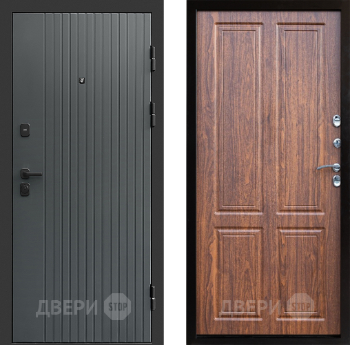 Входная металлическая Дверь Престиж Tvist Grey Премиум Орех светлый в Жуковский