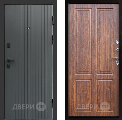 Входная металлическая Дверь Престиж Tvist Grey Премиум Орех светлый в Жуковский