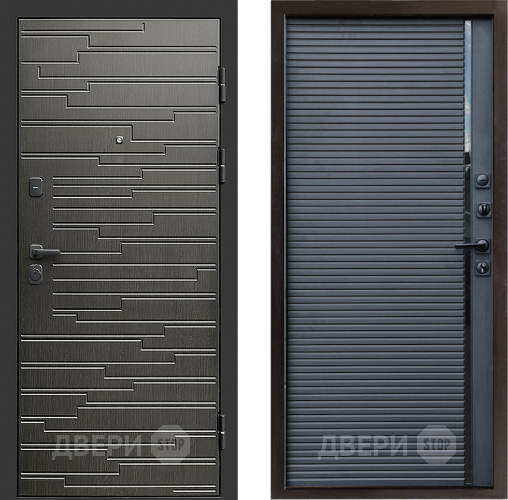 Входная металлическая Дверь Престиж Rivera Porte Черный кварц в Жуковский