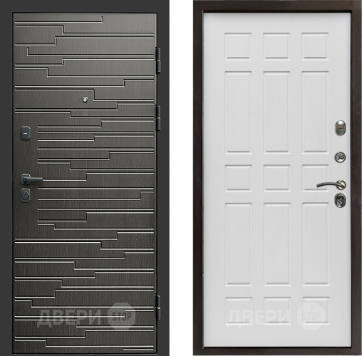 Входная металлическая Дверь Престиж Rivera Спарта Белое дерево в Жуковский