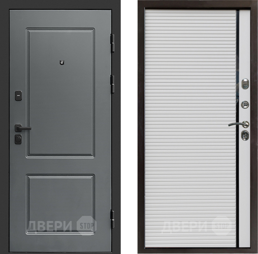 Входная металлическая Дверь Престиж Verona Porte Белый в Жуковский