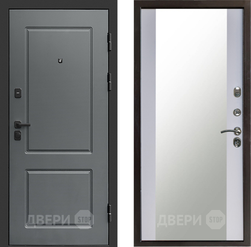 Дверь Престиж Verona Зеркало Белый софт в Жуковский