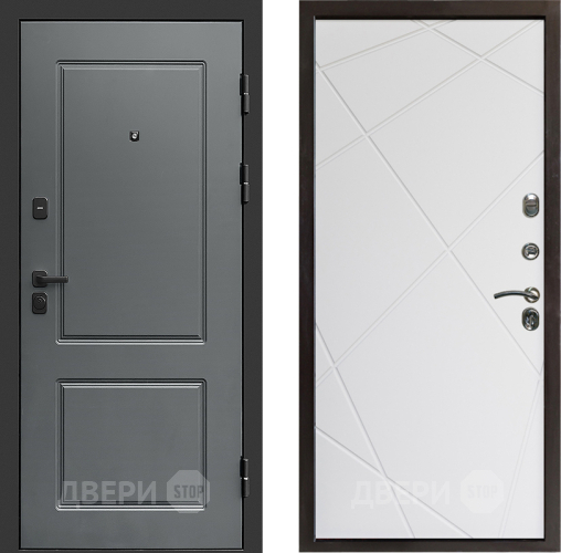 Дверь Престиж Verona Лучи Бетон белый в Жуковский