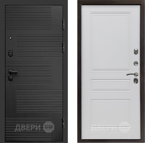 Входная металлическая Дверь Престиж Favorit Классика Белый матовый в Жуковский