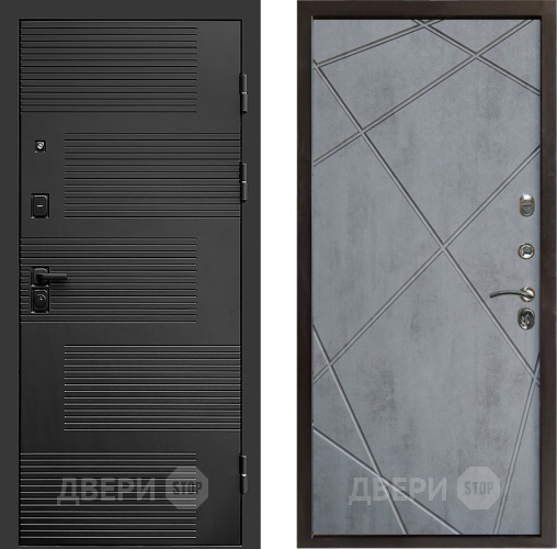 Дверь Престиж Favorit Лучи Бетон темный в Жуковский