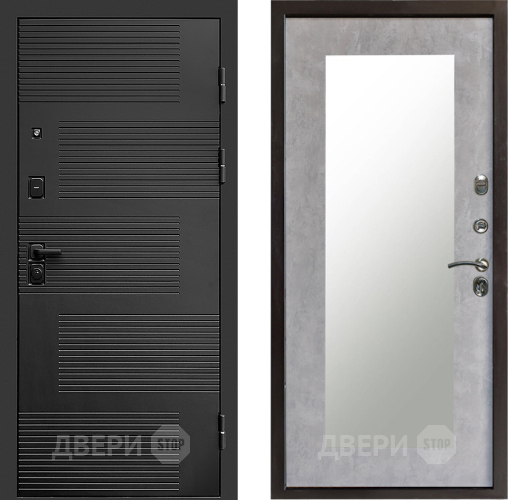 Дверь Престиж Favorit Зеркло Пастораль Бетон светлый в Жуковский