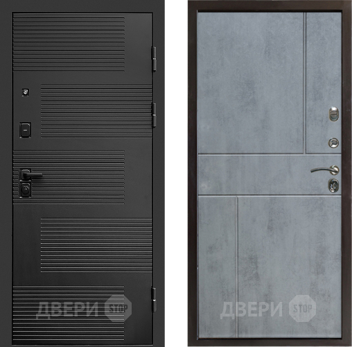 Входная металлическая Дверь Престиж Favorit Горизонт Бетон темный в Жуковский