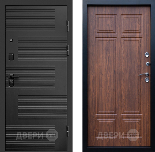 Входная металлическая Дверь Престиж Favorit Премиум Орех темный в Жуковский