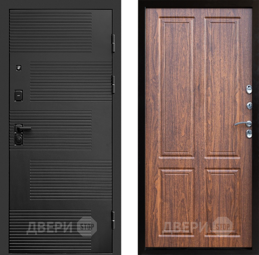 Входная металлическая Дверь Престиж Favorit Премиум Орех светлый в Жуковский